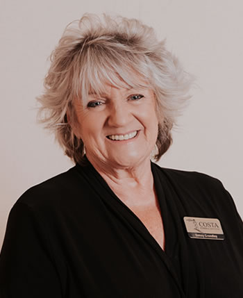 Jenny Crandley family liaison at Costa Funeral Services